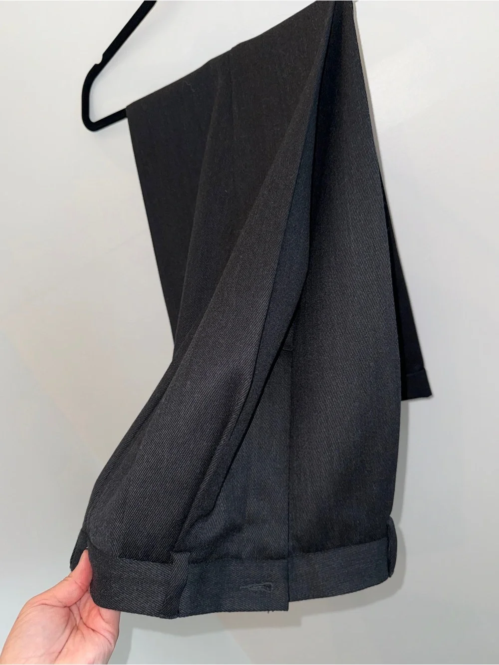 BANANA REPUBLIC Classic Dark Grey Dress Trousers